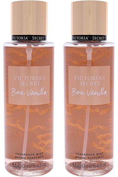 Victoria's Secret رذاذ الجسم بير فانيليا - عبوة من قطعتين للنساء، 8.4 أونصة