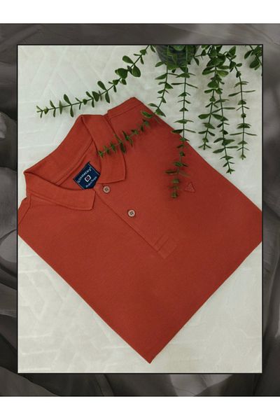 LUSSOLİFE Men's Collar T-Shirt