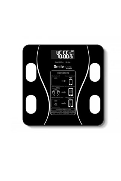 OEM Cantar Corporal cu Ecran Digital Iluminat, Conectare Bluetooth, Termometru, Acumulator