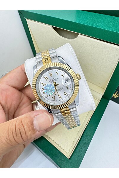 Rolex ساعة رجالية رولكس تاتي معا علبه وكيس