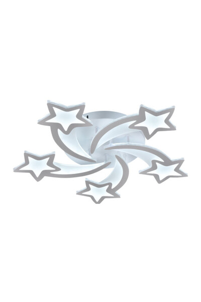 Erstee Plafoniera Star LED 86W 3CCT cu telecomanda, alb, Erste