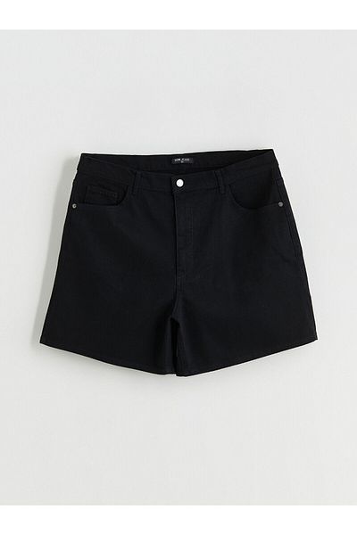 LC Waikiki Pantaloni scurti de jeans pentru femei Standard Fit