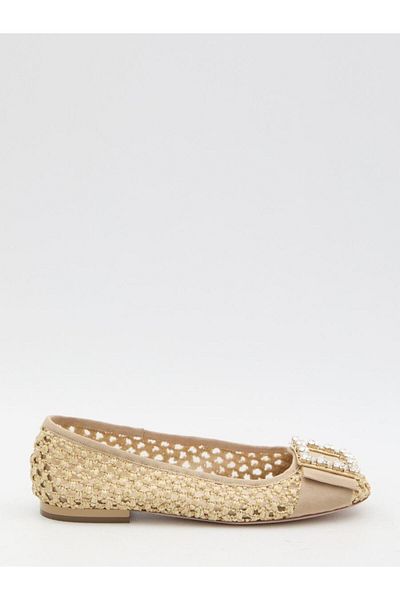 Roger Vivier Tres Vivier Ballerinas