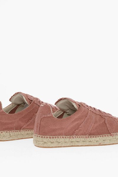 Maison Margiela Teniși Mm22 Low Top din pânză cu detalii din iută