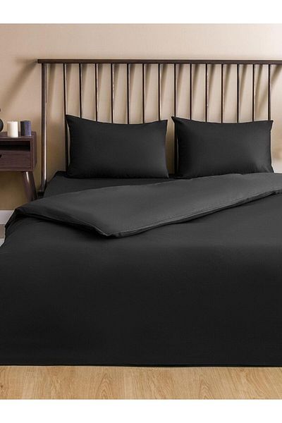 LC Waikiki طقم غطاء لحاف مزدوج من فلات رانفورس (W3)