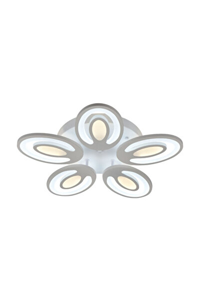 Erstee Plafoniera Petal LED 80W 3CCT cu telecomanda, alb, Erste