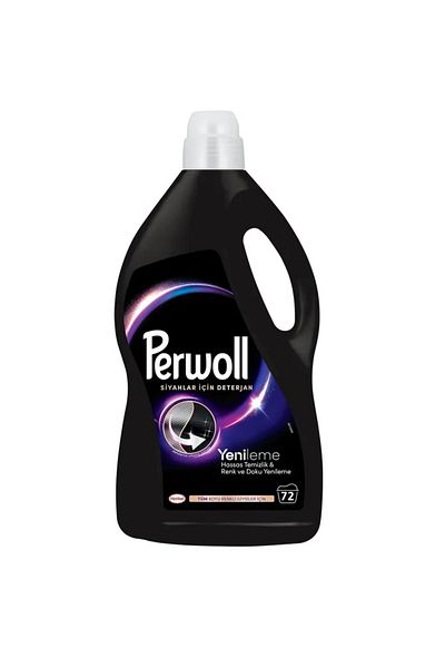 Perwoll Perwoll liquid detergent 3.96 L for black laundry, ideal for 72 washes.