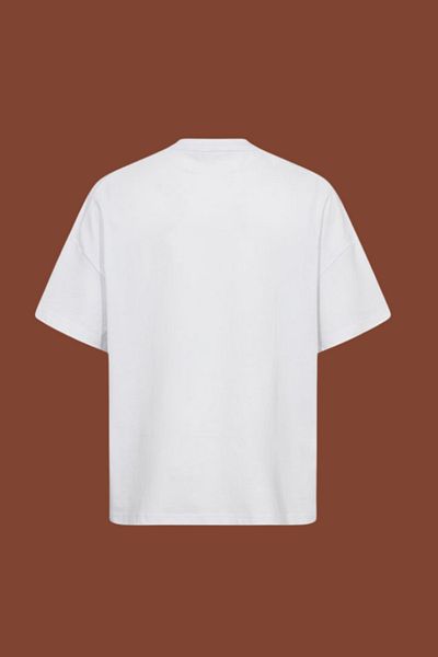 Dupe Design Hamburger Gym Printed Oversize T-Shirt