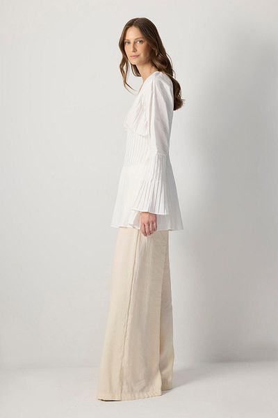 Touché Privé Ribbed Zippered Tunic
