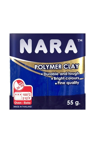 NARA Polymer Clay 55 Gram Pm45 Cobalt 6 Pack