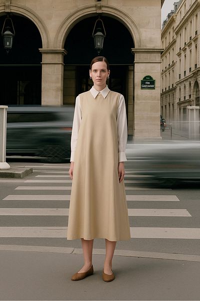 Touché Privé Oversize Jile with Tie