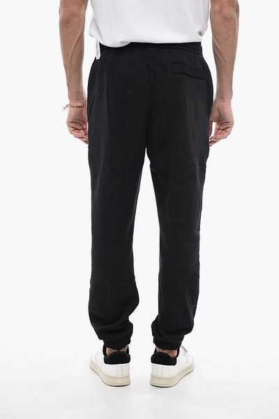 Nike Fleeced-Cotton Blend Joggers With Embroidered Logo