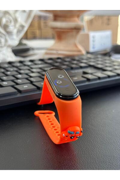 DİGİFULL Figürlü Dijital Led Çocuk Saati Dokunmatik Ekranlı Su Geçirmez Oyunc...