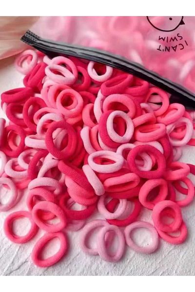 Eva Rose 100Pcs Bagged Rubber Buckle Small Rubber Buckle Small Buckle Tiny Buckle Children's Buckle Baby Buckle