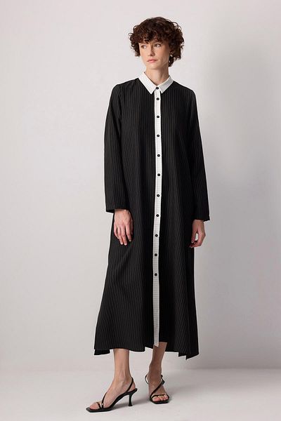 Touché Privé STRIPED SHIRT DRESS