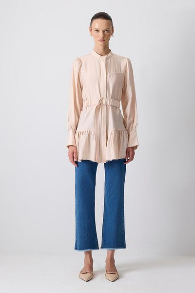 Touché Privé Belted Viscose Tunic