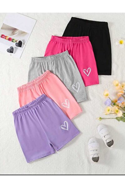 VESTIR BIEN Kalpli 5 Renk Rahat Pamuklu Çocuk Şort