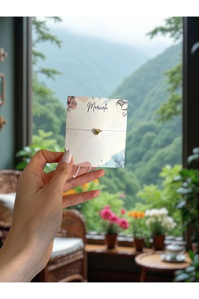 MARCİELO Accessories White Lucky String Bracelet – Gift for Lover, Friend, New Year and Special Day (5 Pieces)