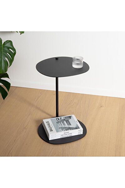 Maye Haus LEVİ Yan Sehpa, İskandinav Sehpa, Metal Sehpa, Modern Tasarım