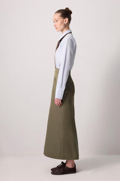 Touché Privé PENCIL SKIRT WITH SPLIT DETAILED