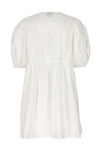 GANNI Ganni Knot Poplin Dress