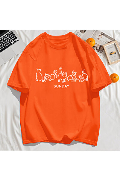 StartMore Y2K Vintage T-Shirt Tee Market Cartoon Cats Design Print