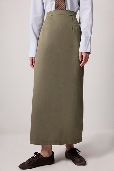 Touché Privé PENCIL SKIRT WITH SPLIT DETAILED