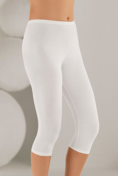 Şahinler Women's Knee Length Lycra Body Hugging Leggings