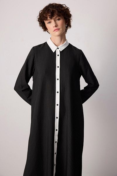 Touché Privé STRIPED SHIRT DRESS