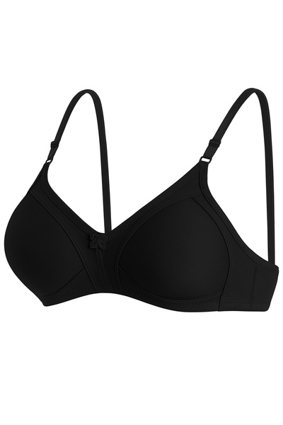 Ebru Βαμβακερό χτενισμένο βαμβάκι Σουτιέν εφέ σύσφιξης χωρίς μπανέλες EBR1001