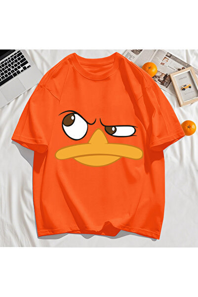 StartMore Y2K Vintage T-Shirt Tee Cute and Interesting Cartoon Duck Print