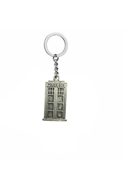 Herşey Nota Doctor Who Tardis Figured Unisex Keychain – the Key to Time and Space