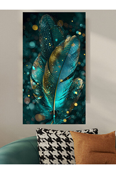 ESLEM GECEYE DOKUNAN TÜYLER ADLI KANVAS TABLO