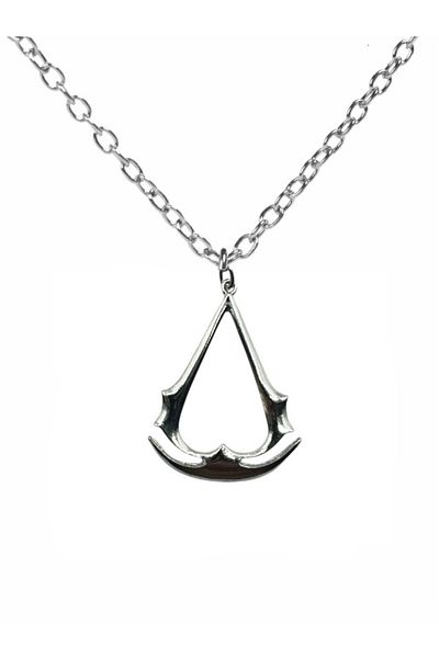 Herşey Nota Assassin's Creed Symbol Figured Unisex Necklace – Mysterious and Powerful Design