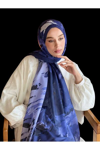 Freeista Cinnamon Patterned Shawl 2507132034