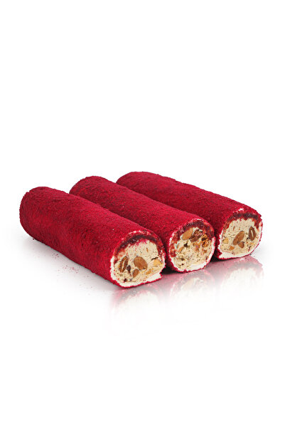 Turkiseria Rahat Turcesc umplut cu Cremă de Alune, Migdale și Zmeură, Feliat, 300g