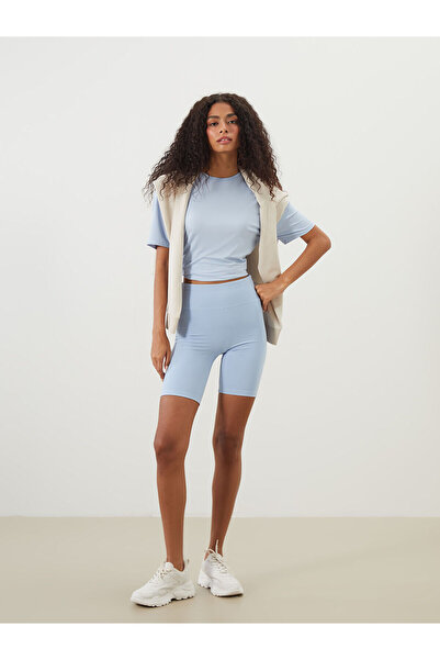 LC Waikiki Γυναικείο αθλητικό σορτς κολάν με ελαστική μέση