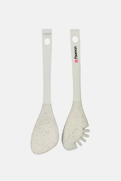 Fissman Nylon And Silicone Multi-Purpose Tongs, Multicolor