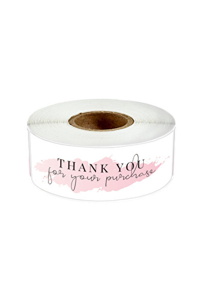 Choice3 H0345-05 120Pcs 1inch*3inch Thank You Stickers Self-adhesive Laser St...