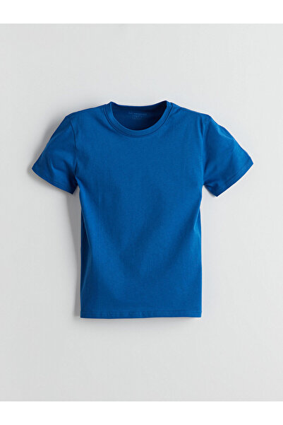 LC Waikiki LCW Παιδικό μπλουζάκι με λαιμόκοψη για αγόρια