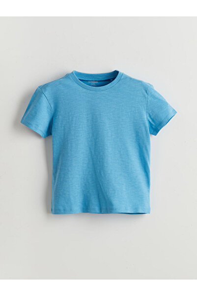 LC Waikiki Tricou pentru băiat basic cu guler rotund New Season - S56304Z1