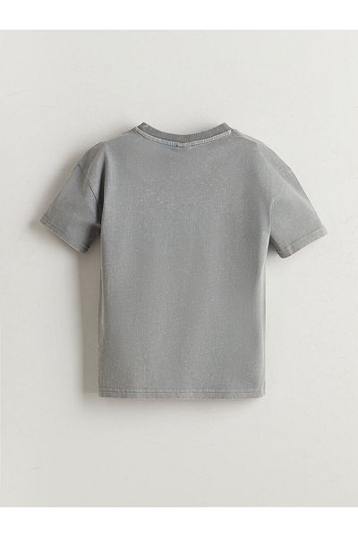 LC Waikiki Crew Neck Printed Boy's T-Shirt