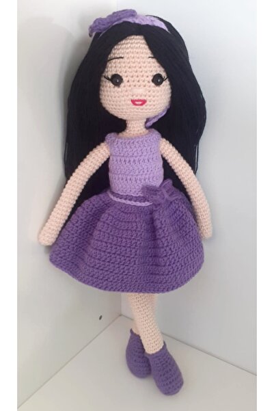 YUSUF TOKTAS TOYS CITY Toyscity Mor Hira Amigurumi Örgü Oyuncak