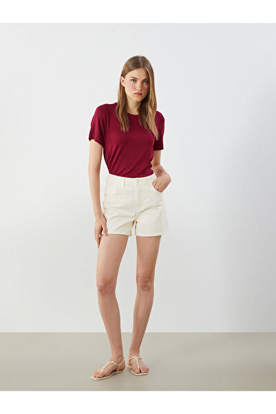 LC Waikiki Γυναικείο τζιν σορτς Standard Fit