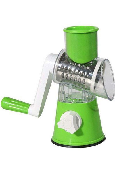 Generic Multifunctional Vegetable Cutter Green 24.5 x 12.5cm