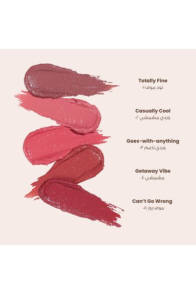 loça Luca Totally Fine Blush in Nude Mauve 01