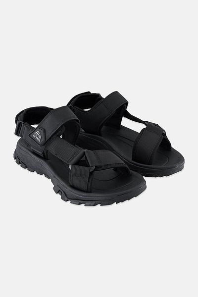 RBX Men Velcro Closure Outdoor Sandals, Black