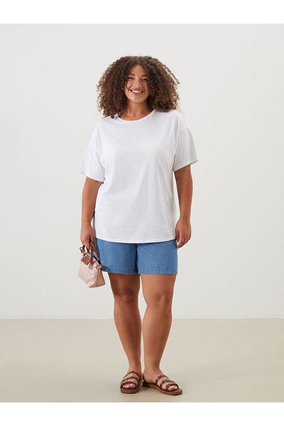 LC Waikiki Black Crew Neck Women's T-Shirt
