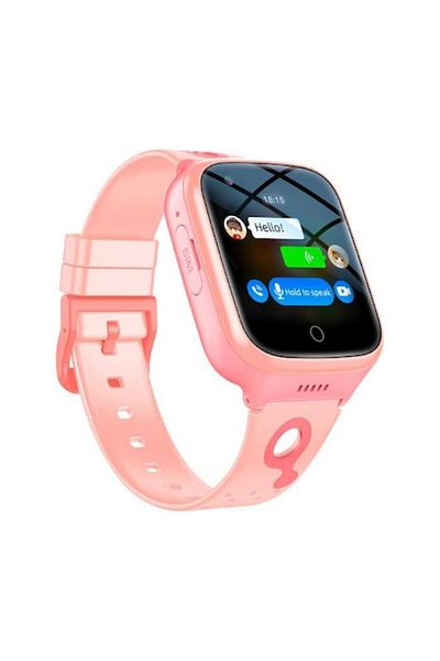 zyteq K9 Kids 4G Smartwatch, Video Call, GPS, SOS, IP67, Real-Time Tracking, 10 Days, Pink