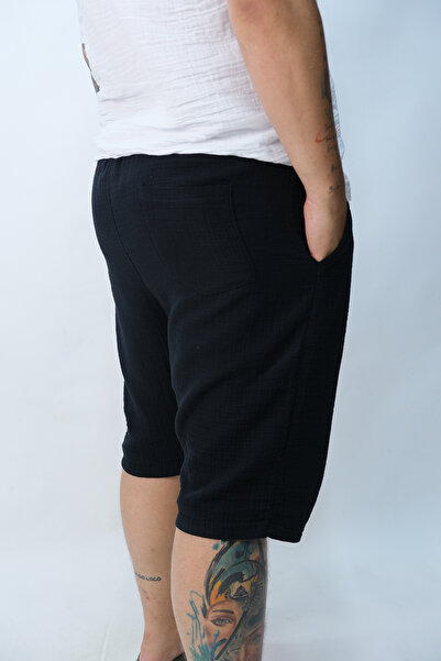 SAREZ ERKEK MÜSLİN ŞORT